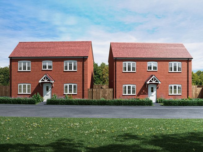 3 bedroom houses - artist's impression subject to change